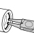 J 21 Innen Sicherungsringzange 16,5 cm