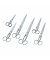 Universalschere rostfrei, Stahl, rostfrei, 15,3cm, silber