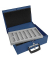 Geldkassette Universal 150 blau 355x275x100mm mit Griff vorn