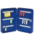 Schlüsselschrank mit 36 Schlüsselhaken blau