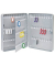 Schlüsselschrank mit 110 Schlüsselhaken silber