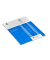 Briefblock 90023420, Lineatur 20 / blanko, A4, 90g, weiß, 50 Blatt