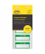 Hinweisetikett Inventar 50 x 20 mm (B x H) Polyesterfolie silber Inventar Nr. 50 Etik./Pack.