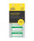 Hinweisetikett Inventar 50 x 20 mm (B x H) Polyesterfolie silber Inventar Nr. 50 Etik./Pack.