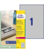Typenschildetiketten L6013-8 silber
