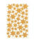 52225 gold Weihn.Schmucketikett Sterne