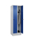 Spind Classic PLUS enzianblau, lichtgrau 080020-20 S10003, 2 Schließfächer 60,0 x 50,0 x 195,0 cm