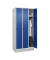 Spind Classic PLUS enzianblau, lichtgrau 080020-30 S10003, 3 Schließfächer 90,0 x 50,0 x 195,0 cm