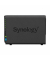 DiskStation DS224+ inklusive 2x 4TB TB Seagate Ironwolf 3.5 HDD DS224++ST4000VN006, schwarz, 0