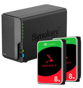 DiskStation DS224+ DS224++ST8000VN004, schwarz, 0