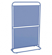 Outdoor Sichtschutz-Stellwand Divido blau 80,0 x 124,0 cm