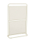 Outdoor Sichtschutz-Stellwand Divido beige 80,0 x 124,0 cm