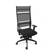 Bürostuhl Lordo Stoff schwarz