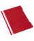 Schnellhefter 4191 4191-00-25, A4, rot, Polyvinylchlorid (PVC), Vorderdeckel transparent