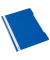 Schnellhefter 4191 4191-00-35, A4, blau, Polyvinylchlorid (PVC), Vorderdeckel transparent