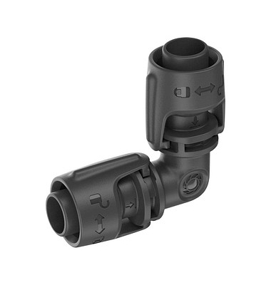 Rohrhalter Micro-Drip-System L-Stück 13mm