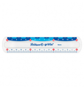 Lineal griffix 15,0 cm, transparent