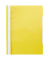 Schnellhefter Quality 014-2345-030-03, A4, gelb, Polyvinylchlorid (PVC), Vorderdeckel transparent