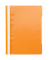Schnellhefter Quality 014-2345-030-06, A4, orange, Polyvinylchlorid (PVC), Vorderdeckel transparent