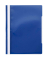 Schnellhefter Quality 014-2345-030-11, A4, dunkelblau, Polyvinylchlorid (PVC), Vorderdeckel transparent