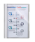 Schnellhefter Quality 014-2345-030-05, A4, grau, Polyvinylchlorid (PVC), Vorderdeckel transparent