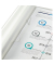 Schnellhefter Quality 014-2345-030-05, A4, grau, Polyvinylchlorid (PVC), Vorderdeckel transparent