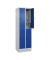 Spind Classic PLUS enzianblau, lichtgrau 080320-20 S10003, 4 Schließfächer 60,0 x 50,0 x 195,0 cm