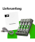 B441U 4-Port USB-Akku-Ladegerät inkl. Akkus