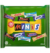 MIXED Minis Schokoriegel 400,0 g