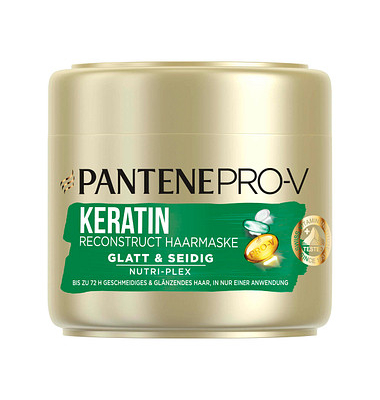 GLATT & SEIDIG KERATIN RECONSTRUCT Haarmaske 300 ml