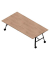 Konferenztisch SERENITY MEP00240/60F5, 75cm (H), 240x120cm (BxT), rechteckig, ulme / dunkelgrau