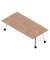 Konferenztisch SERENITY MEP00240/6692, 75cm (H), 240x120cm (BxT), rechteckig, ulme / weiß