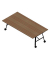 Konferenztisch SERENITY MEP00240/6C53, 75cm (H), 240x120cm (BxT), rechteckig, nussbaum / dunkelgrau