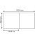 Konferenztisch SERENITY MEP00240/6GTI, 75cm (H), 240x120cm (BxT), rechteckig, ulme weiß / dunkelgrau