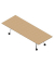 Konferenztisch SERENITY MEP00320/6AQZ, 75cm (H), 320x120cm (BxT), rechteckig, eiche / weiß