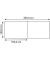 Konferenztisch SERENITY MEP00320/6C53, 75cm (H), 320x120cm (BxT), rechteckig, nussbaum / dunkelgrau