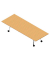 Konferenztisch SERENITY MEP00320/6GTB, 75cm (H), 320x120cm (BxT), rechteckig, buche / weiß