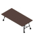 Konferenztisch SERENITY MEP00240/72H9, 75cm (H), 240x120cm (BxT), rechteckig, eukalyptus / dunkelgrau