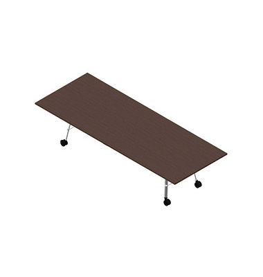 Konferenztisch SERENITY MEP00320/7IYJ, 75cm (H), 320x120cm (BxT), rechteckig, eukalyptus / weiß