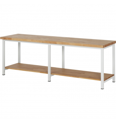RAU Werkbank 2500x700x840-1040mm l.gr
