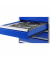RAU Werkbank 1000x700x840-1040mm 4xSchublade-TA SSKL l.gre.bl
