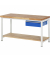RAU Werkbank 1500x700x840-1040mm 1xSchublade-TA l.gre.bl