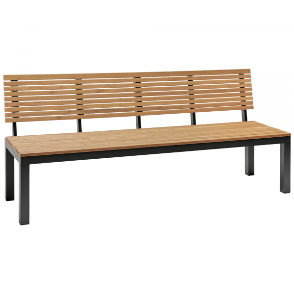 4039468026365 - Gartenbank Berrissimo L8655 180cm  lasierte Rubinie schwarz 4039468026365 memo