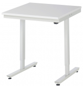 RAU Arbeitstisch 750x800x720-1120 elektrisch M-Platte 22mm l.gr