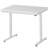 RAU Arbeitstisch 1000x800x720-1120 elektrisch M-Platte 22mm l.gr