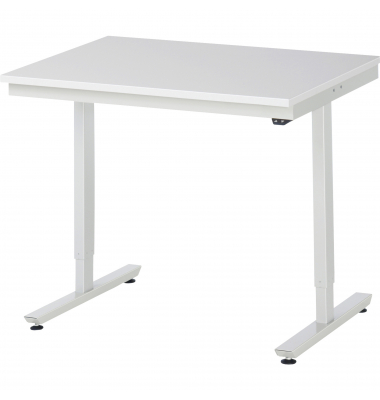 RAU Arbeitstisch 1000x800x720-1120 elektrisch M-Platte 22mm l.gr