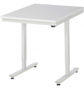 RAU Arbeitstisch 750x1000x720-1120 elektrisch M-Platte 22mm l.gr