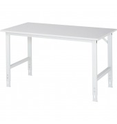 RAU Arbeitstisch 1500x800x760-1080 M-Platte 22mm l.gr