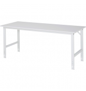 RAU Arbeitstisch 2000x800x760-1080 M-Platte 22mm l.gr