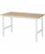 RAU Arbeitstisch 1500x800x760-1080 B-Platte 25mm l.gr
